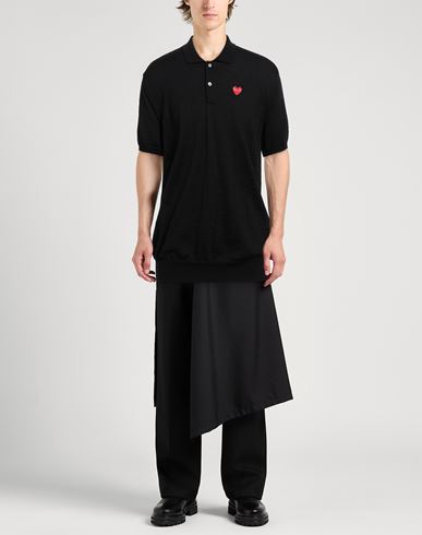 Comme Des Garçons Play Man Sweater Black
