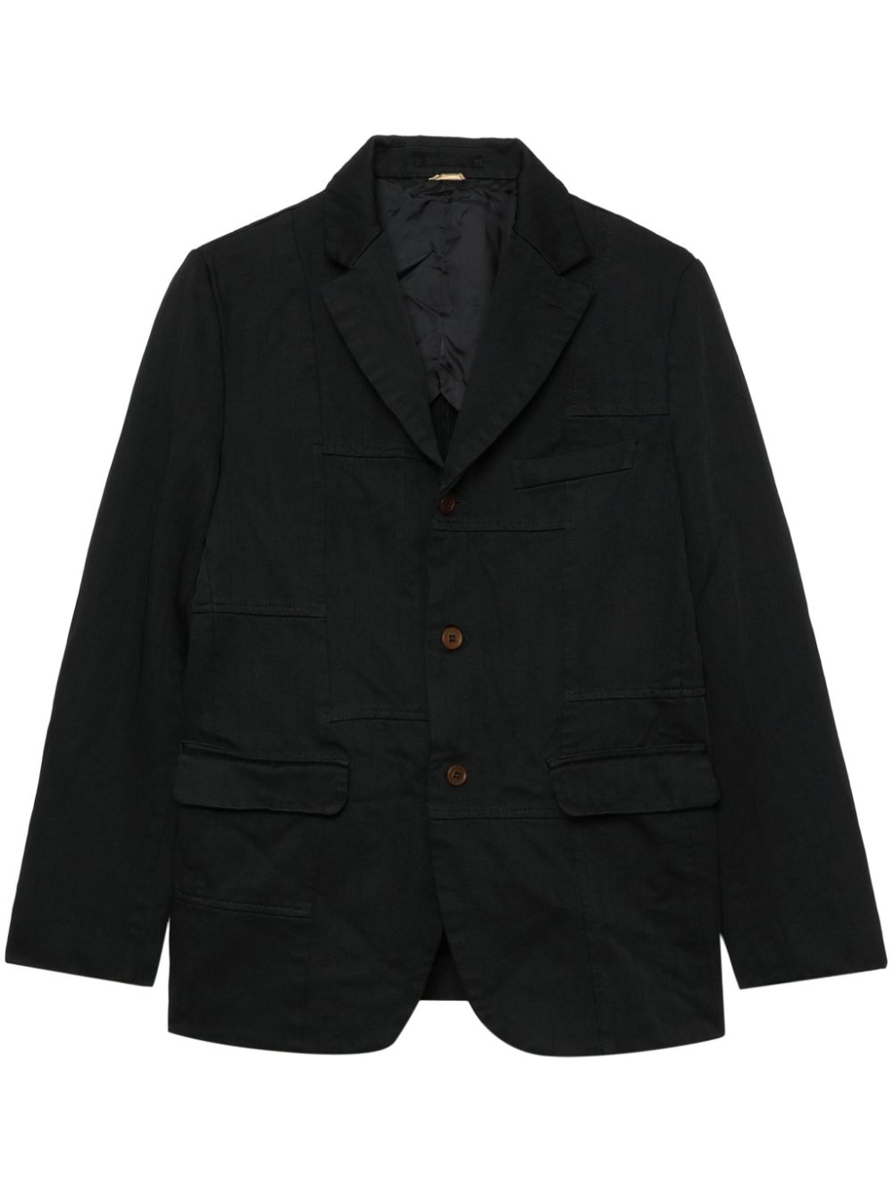 Single-breasted blazer - Black