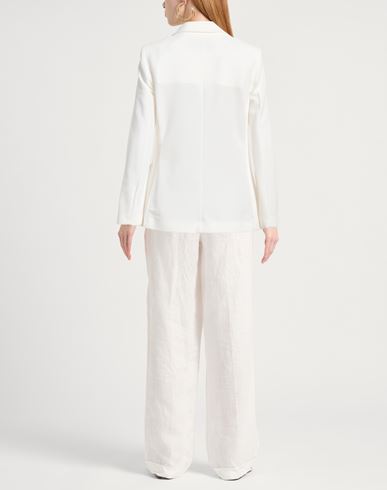 Seventy Venezia Woman Blazer Off white Size 2 Polyamide, Elastane