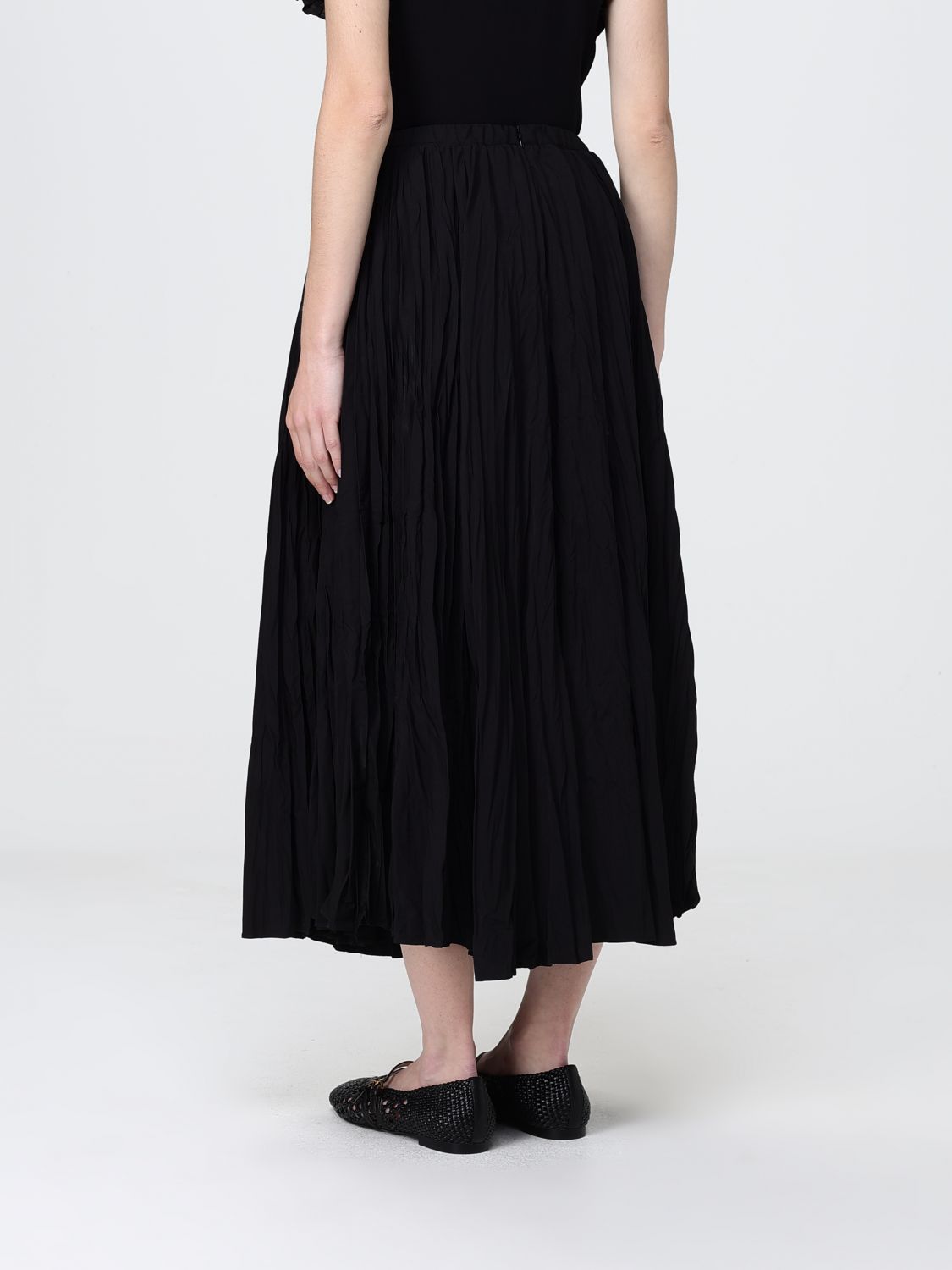 Skirt Woman color Black