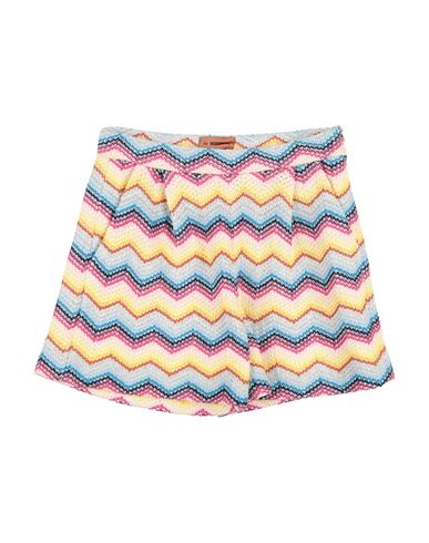 Toddler Girl Shorts & Bermuda Shorts Yellow Size 6 Cotton, Polyester, Viscose