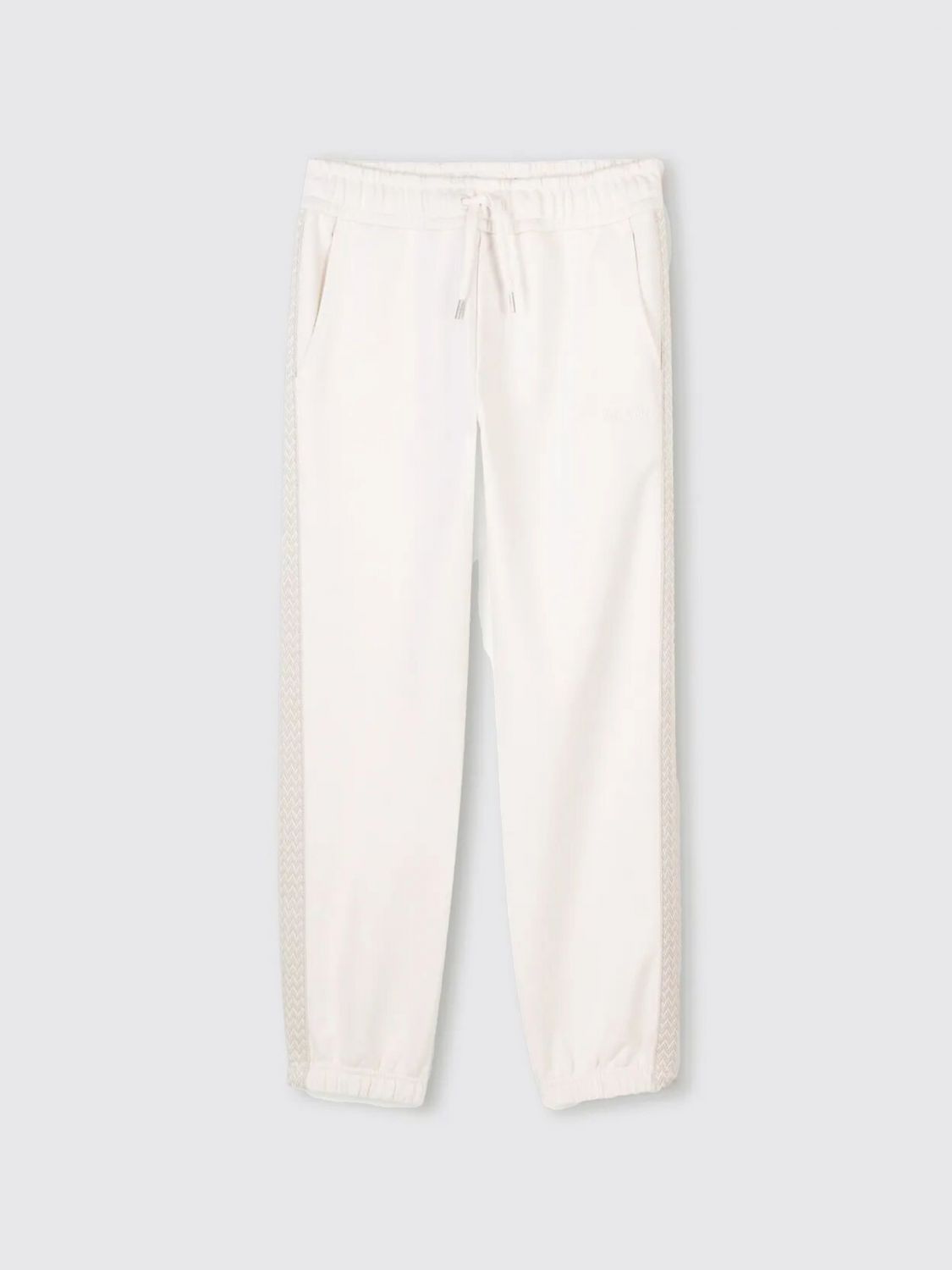 Pants LANVIN Kids color Yellow Cream