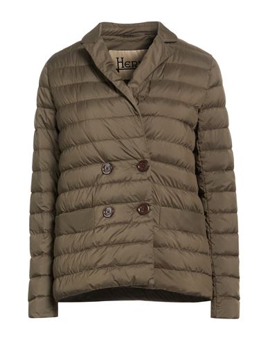 Woman Puffer Military green Size 8 Polyamide, Polyurethane