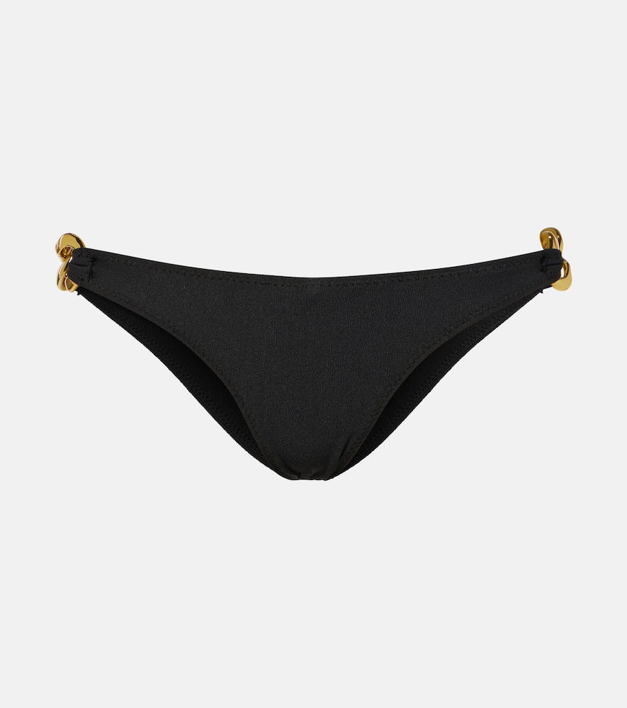 Same Embellished triangle bikini top