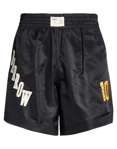 Man Shorts & Bermuda Shorts Black Size M Polyamide