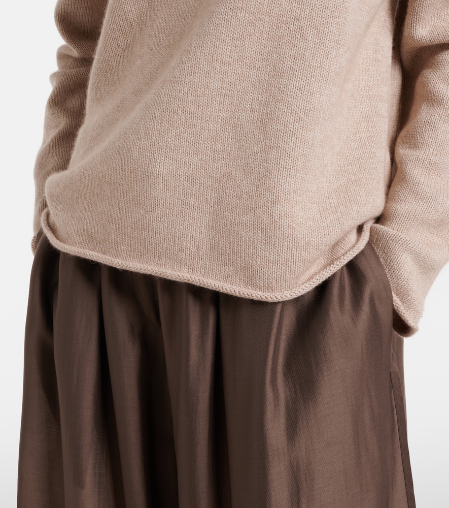 Cotton and cashmere sweater