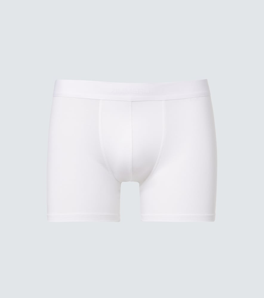 Cotton jersey boxer briefs