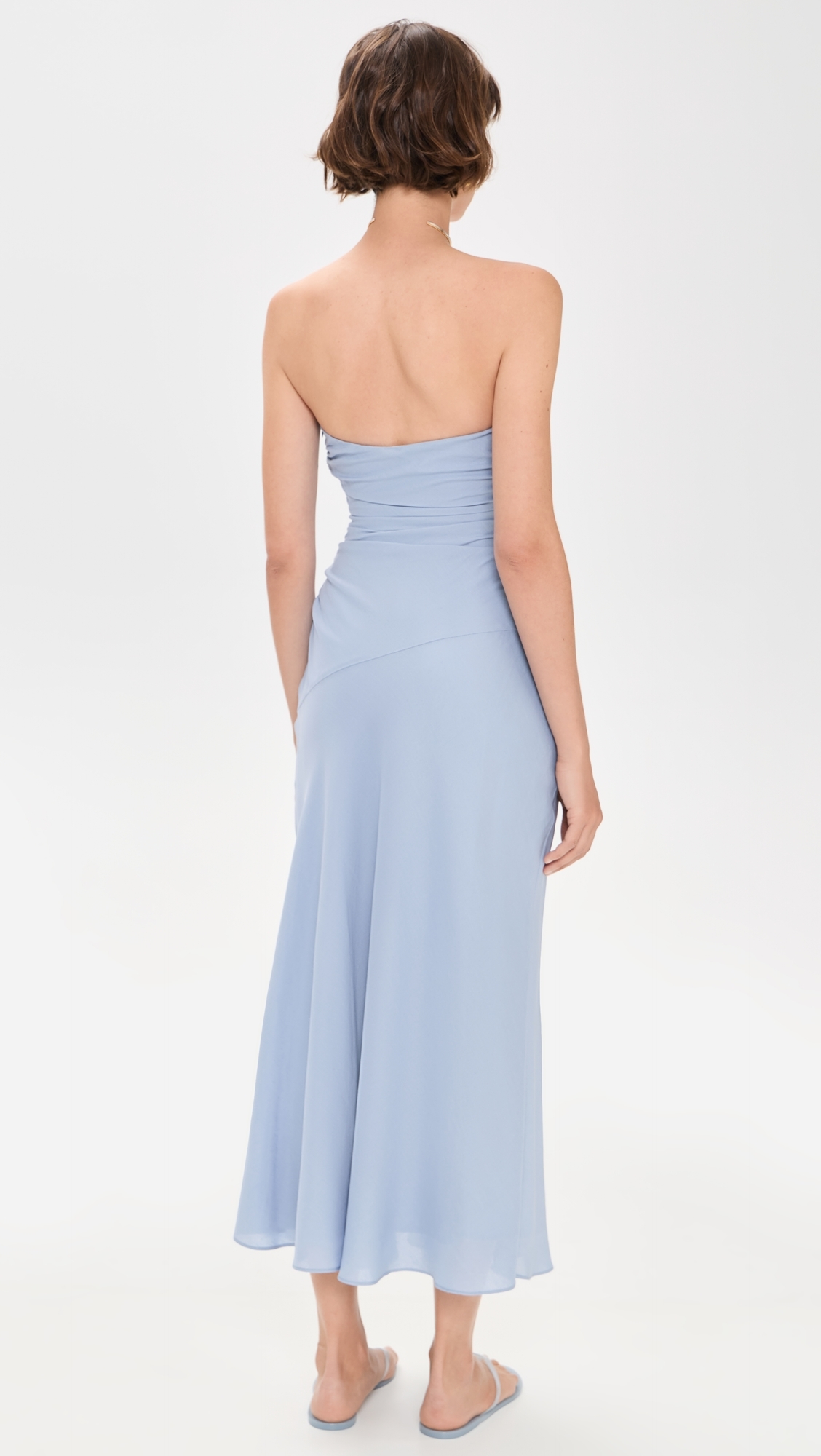 Caricia Dress Slate Blue