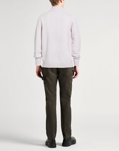 Man Turtleneck Light grey Size 44 Lambswool