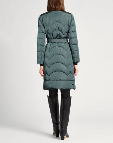 Woman Puffer Deep teal Size M Nylon