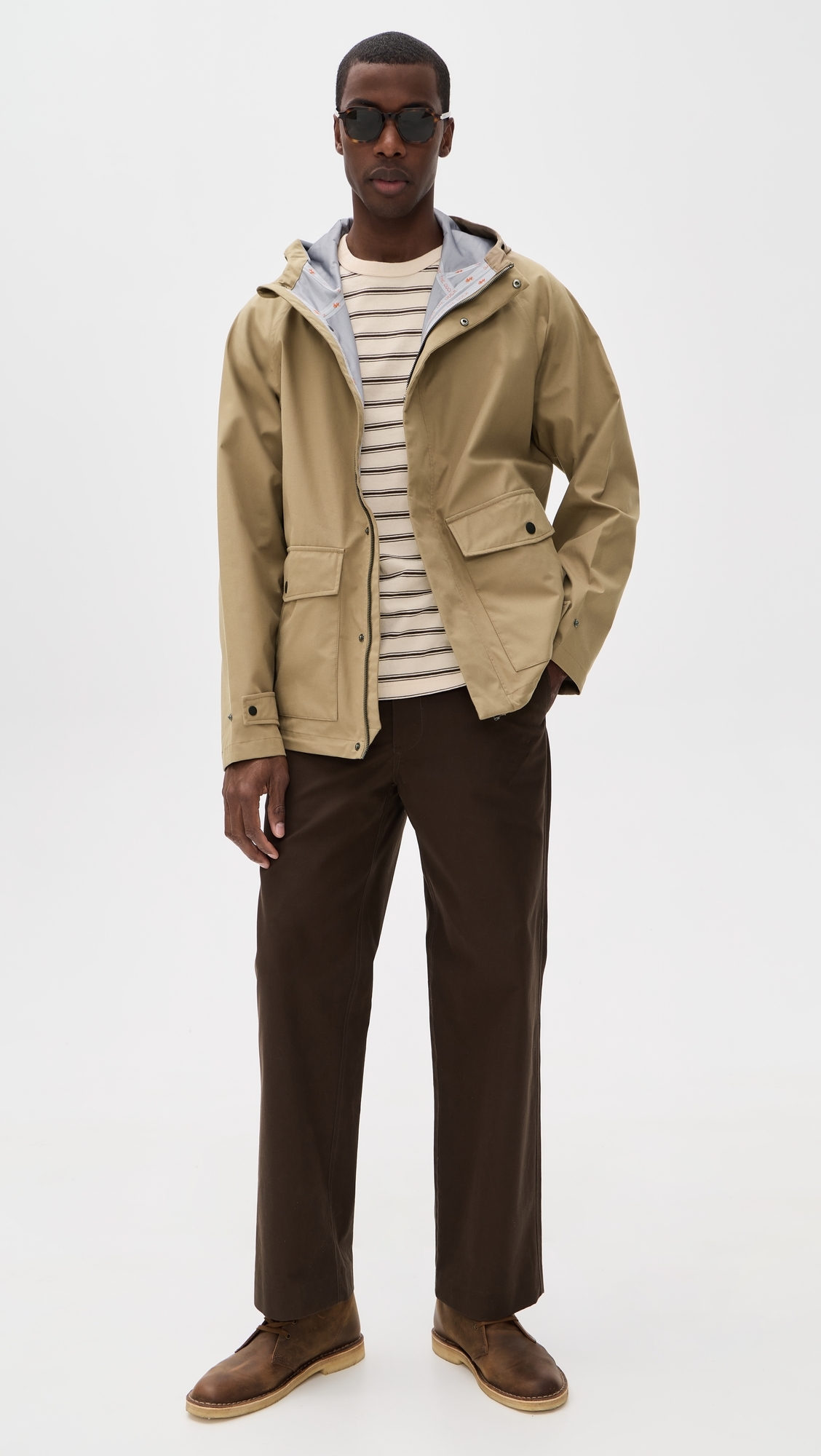 Mac Jacket Khaki Brown