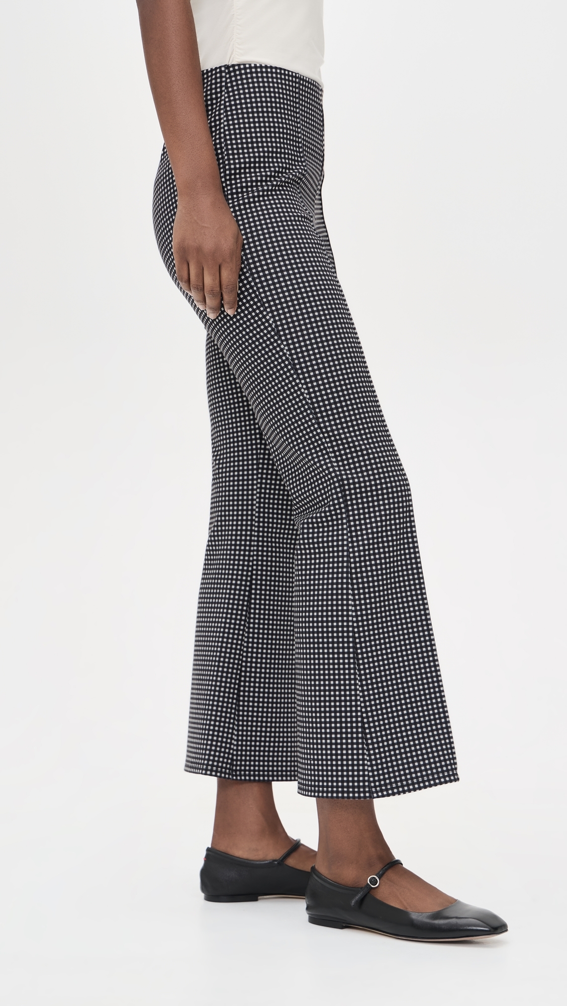 Auray Trousers Black Gingham