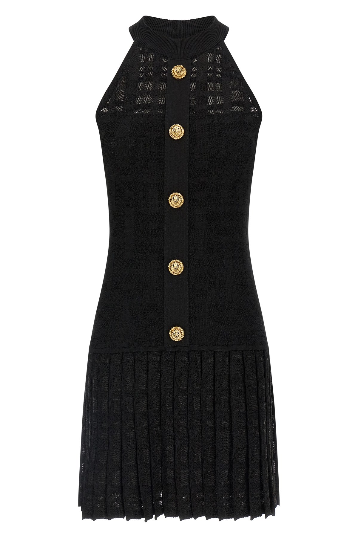 Tartan Knit Dress