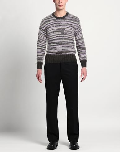 Man Sweater Grey Size L Acrylic, Polyamide, Wool, Mohair wool