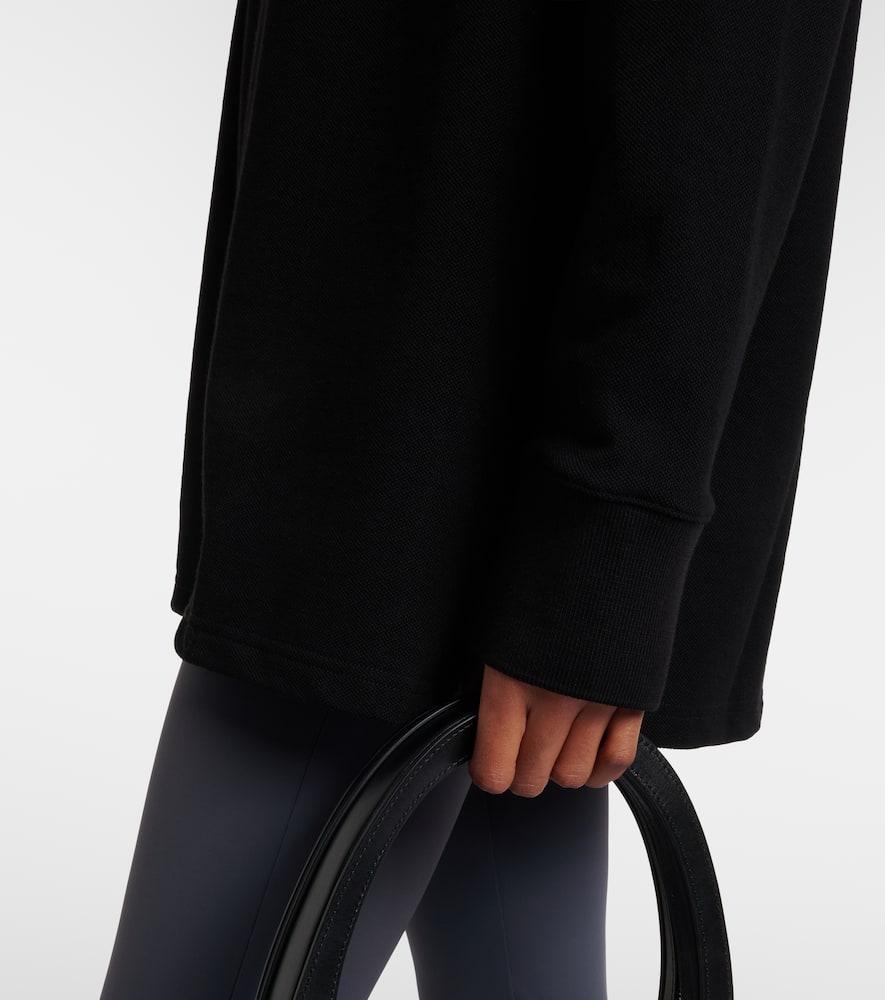 Courrèges Cotton jersey polo sweater