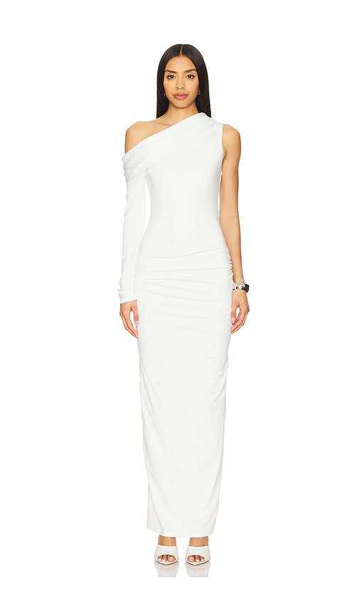 Superdown x Emma Rose Skylar Maxi Dress in White.  XS. Also in L, M, S