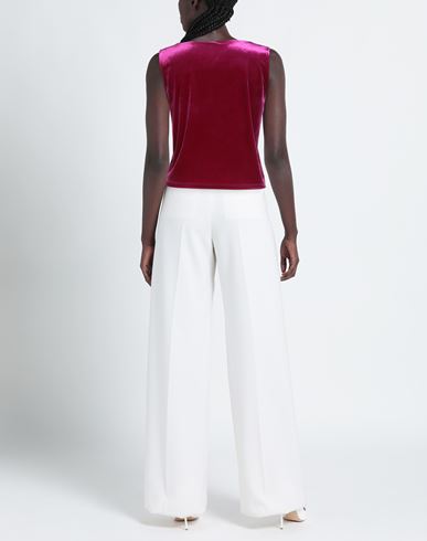 Woman Top Magenta Size S Polyester, Elastane