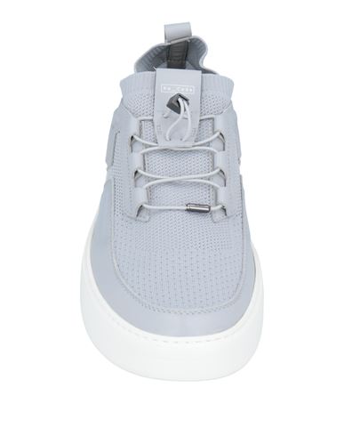 Tod's No_code Man Sneakers Light grey Size 10.5 Textile fibers, Leather