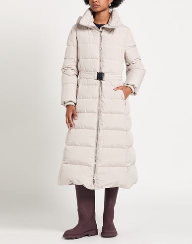 Woman Puffer Beige Size 4 Polyurethane