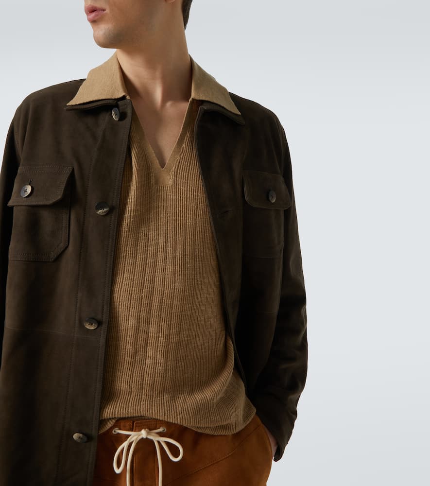 Ravi suede overshirt
