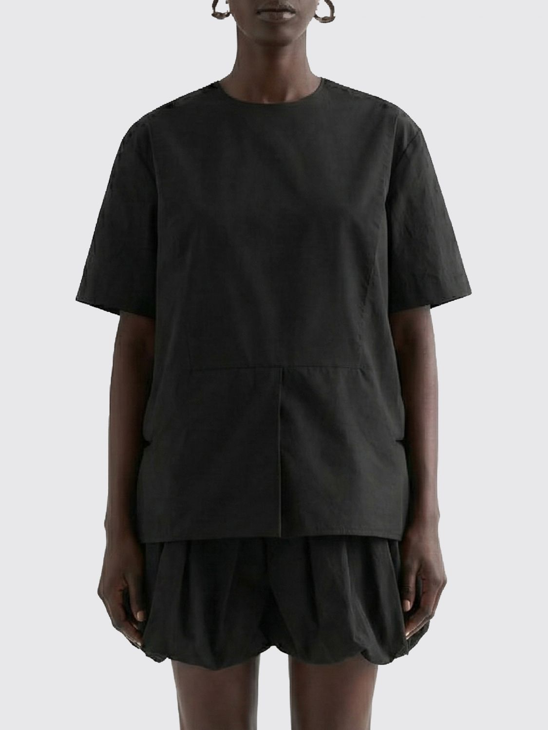 Top Woman color Black