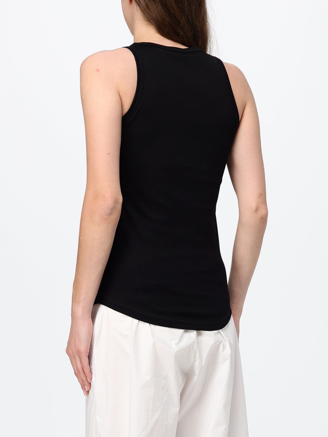 Top Woman color Black