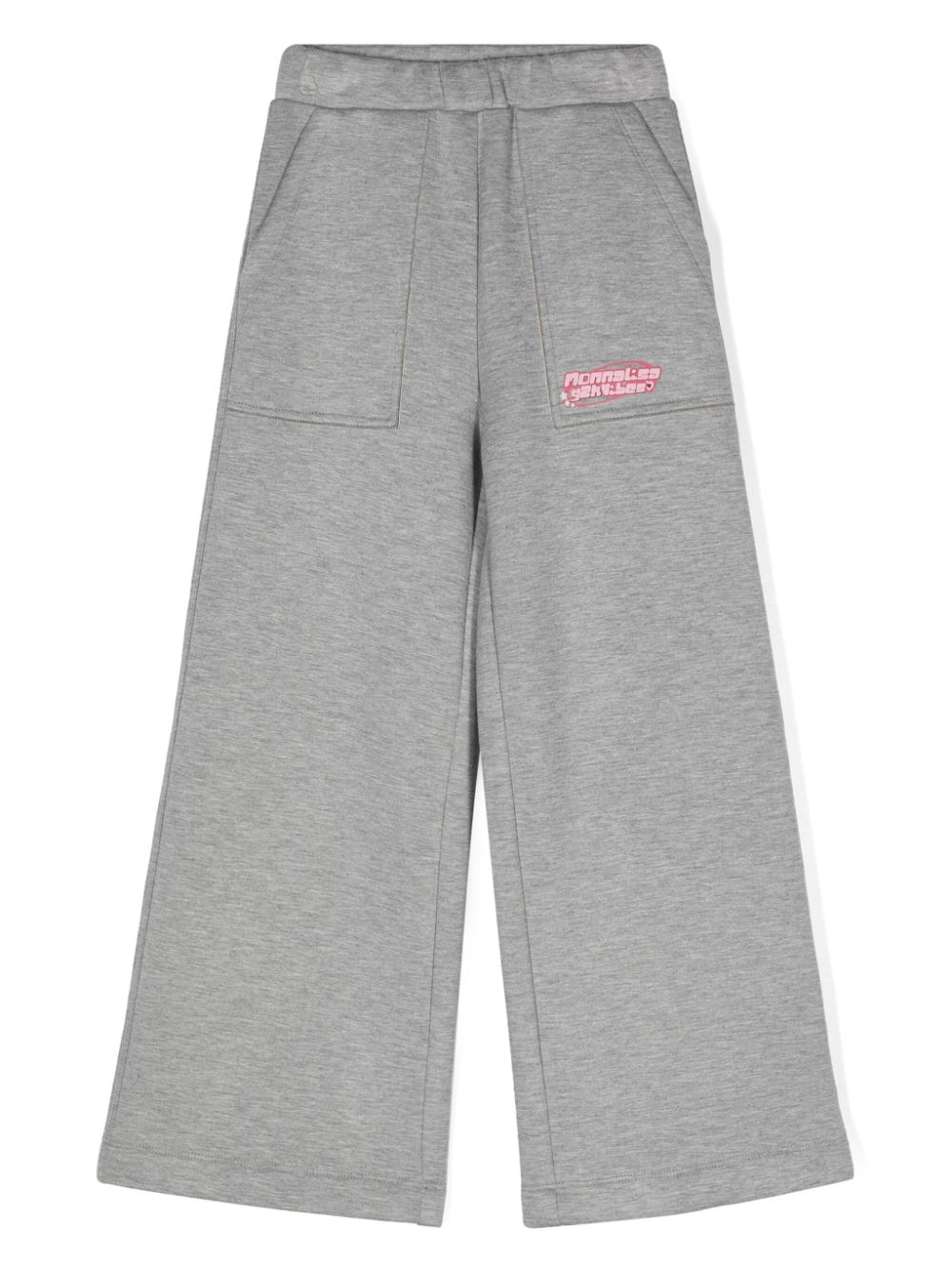 Logo-print track pants - Grey