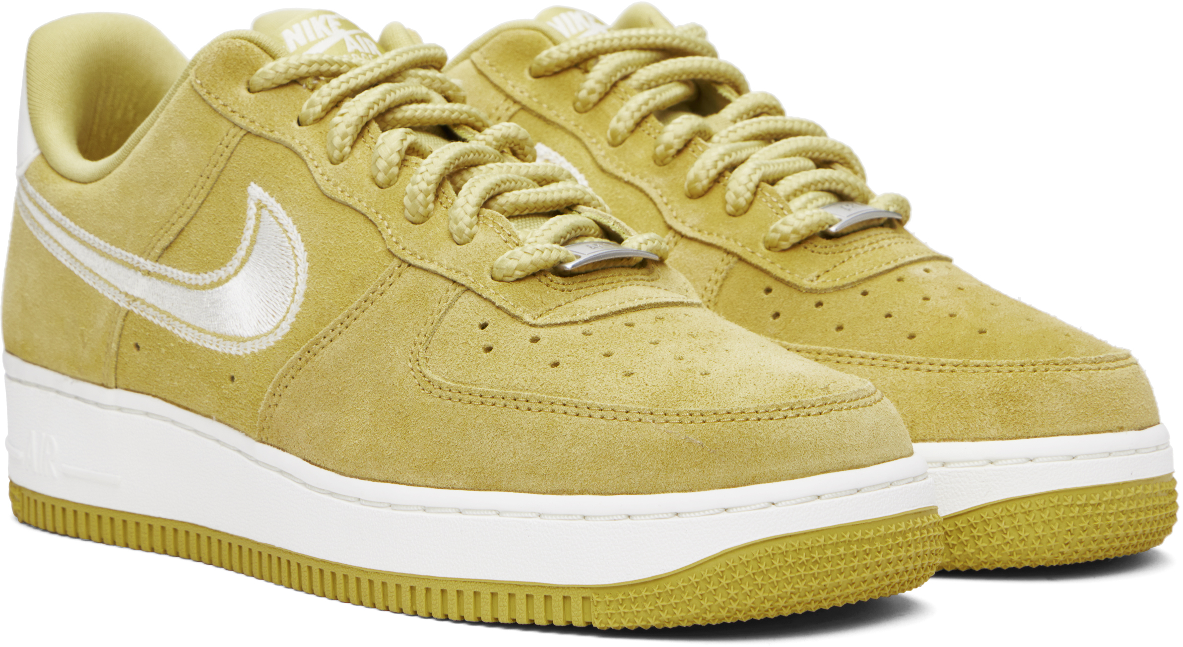 Nike Yellow Air Force 1 '07 LV8 Sneakers