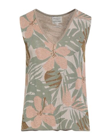 Woman Sweater Sage green Size 2 Viscose, Polyamide, Metallic fiber, Polyester