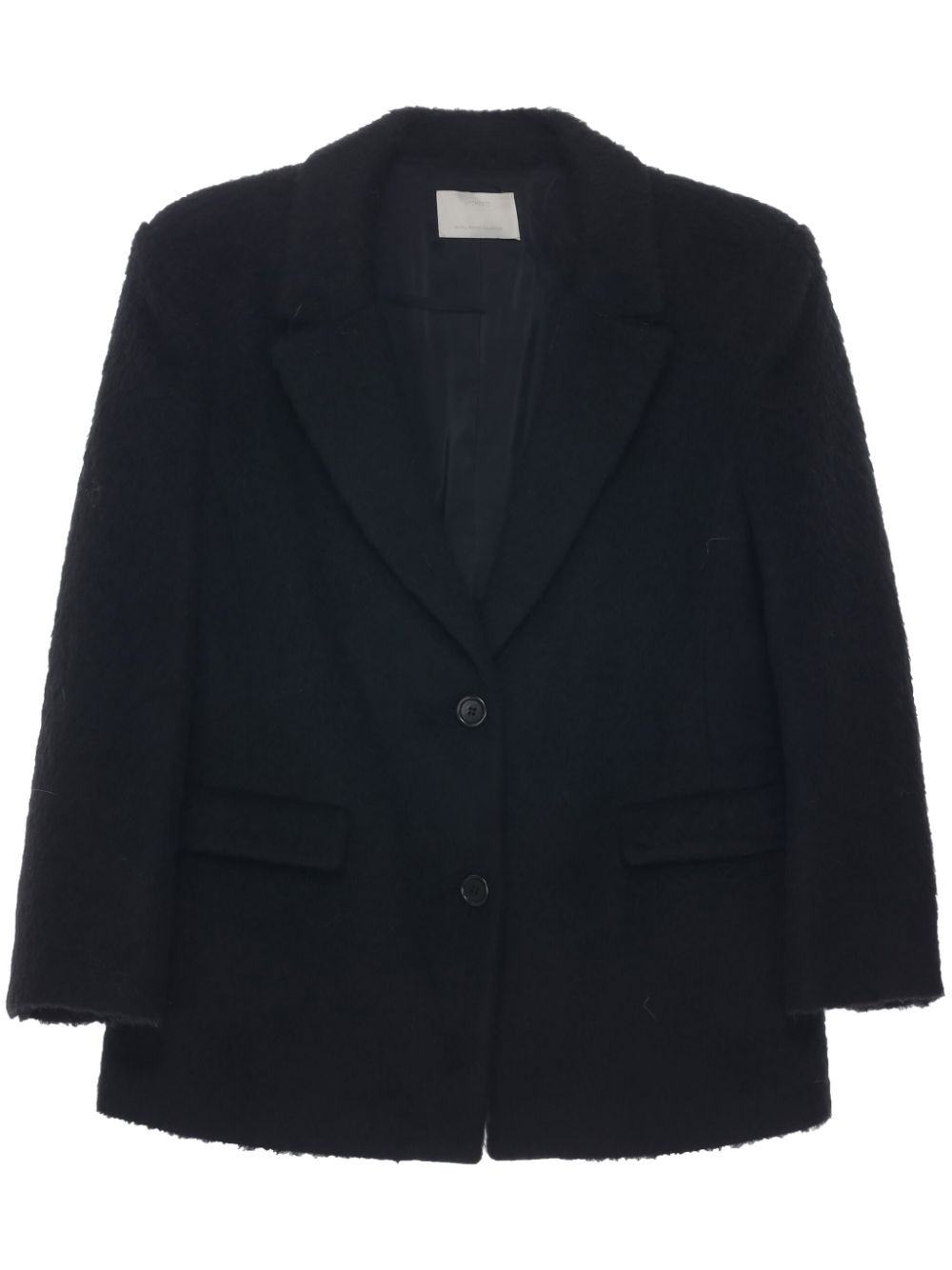 Hairy blazer - Black