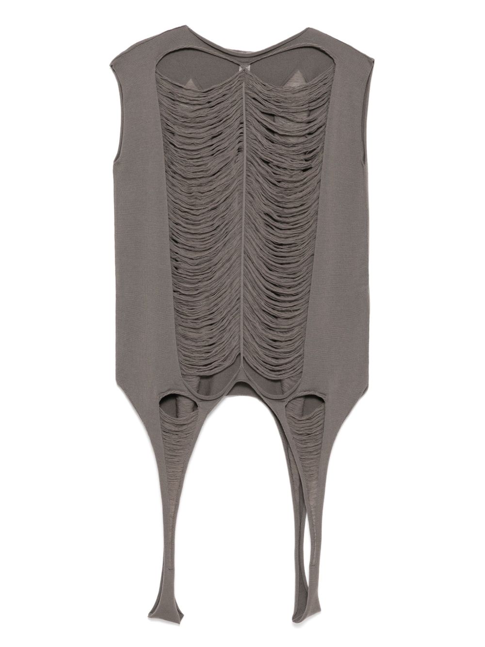 Rick Owens sleeveless top - Grey
