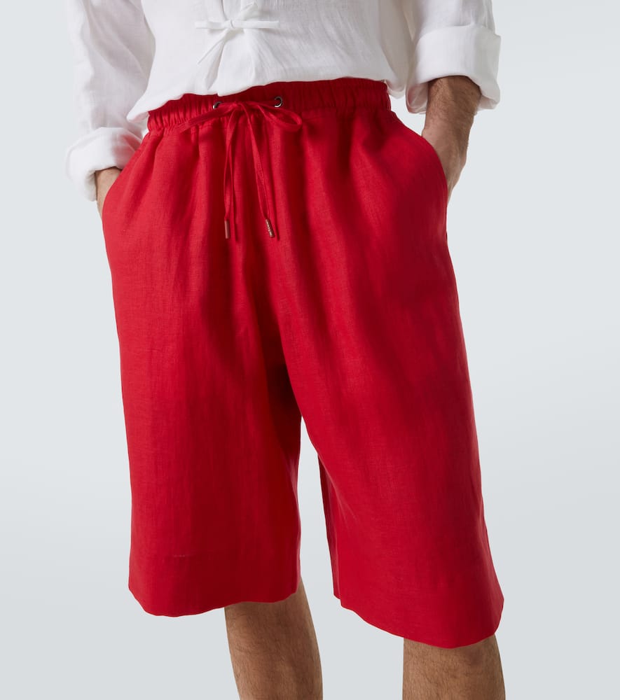Linen shorts