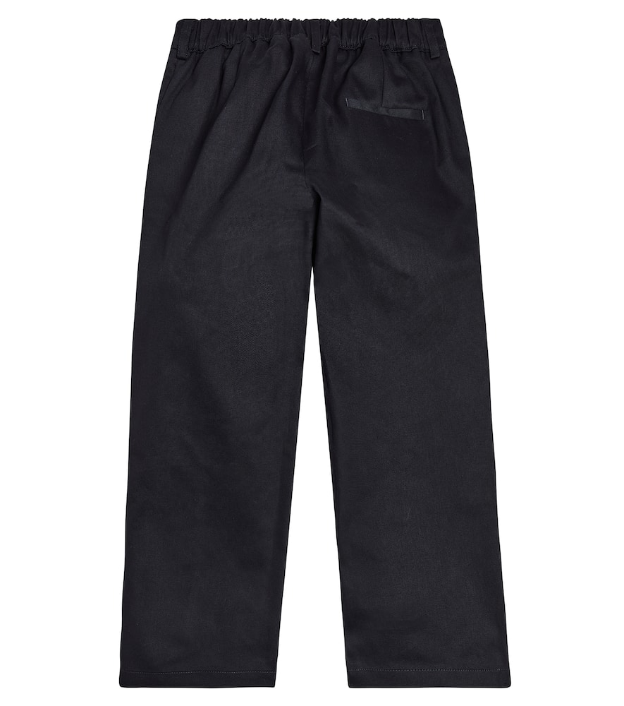 Versace Kids Greca cotton pants