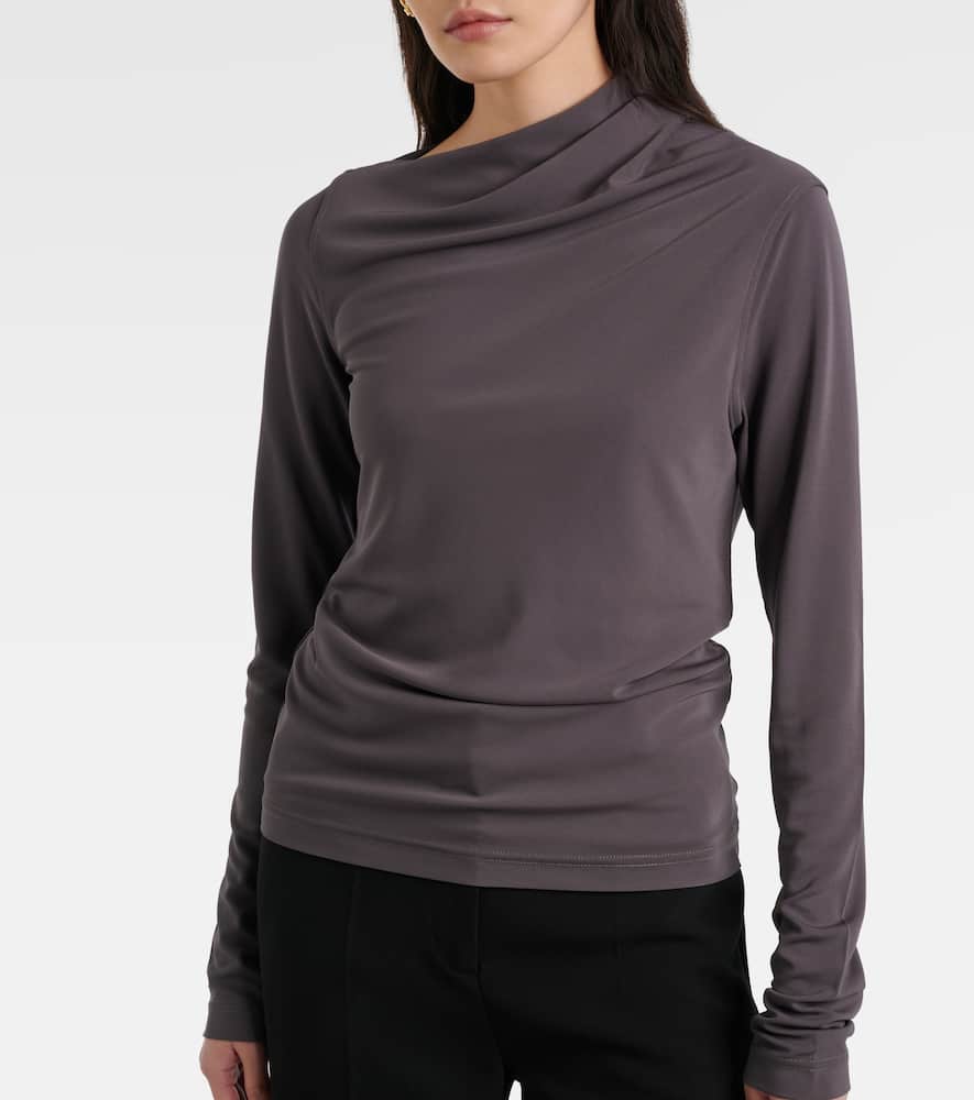 Toteme Draped jersey top