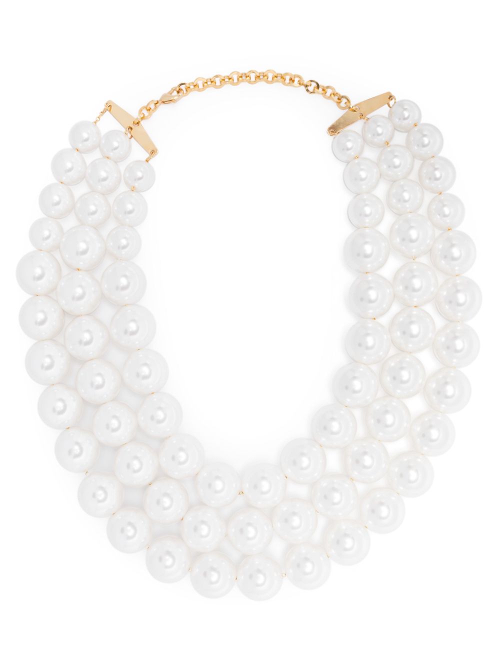 Rowen Rose multi-chain necklace - Gold