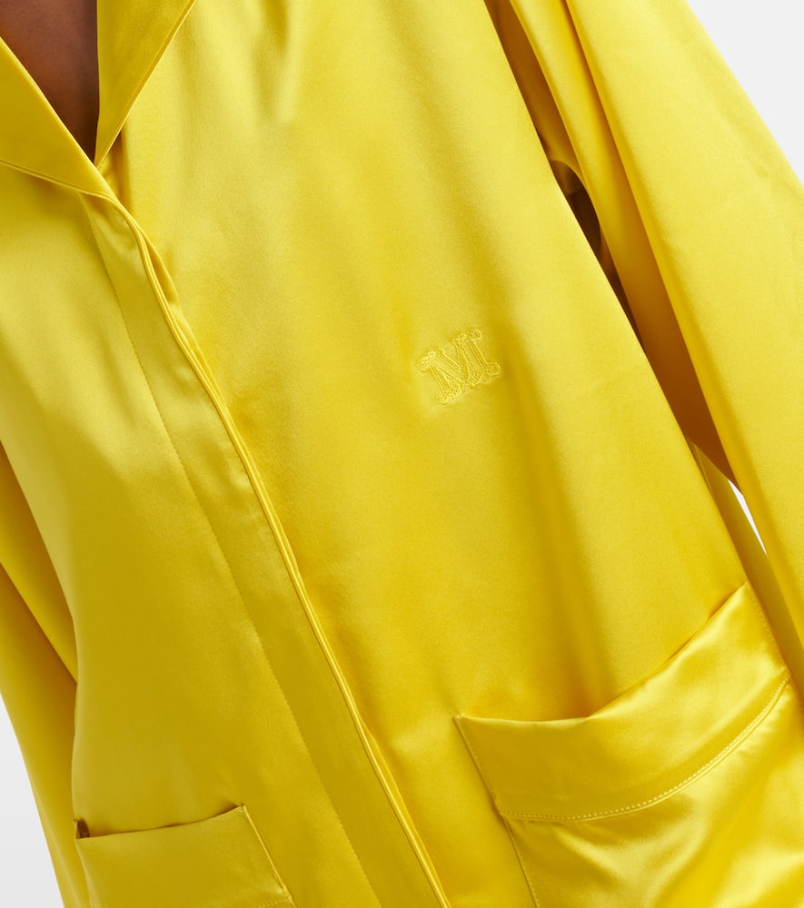 Elegante Vasaio silk pajama shirt