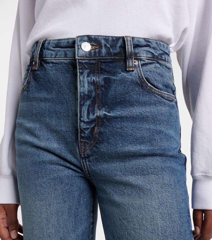 The Ruler distressed straight jeans