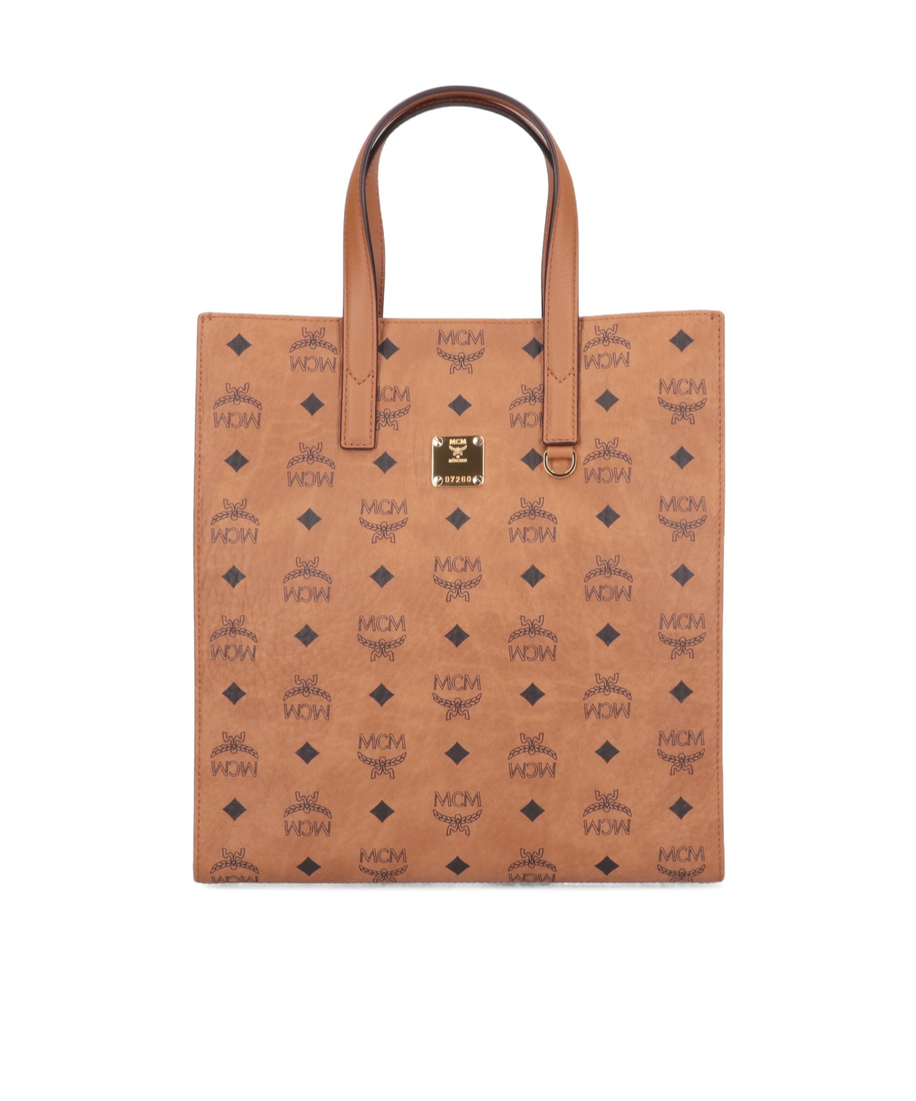 MCM Aren Monogram Print Medium Tote Bag