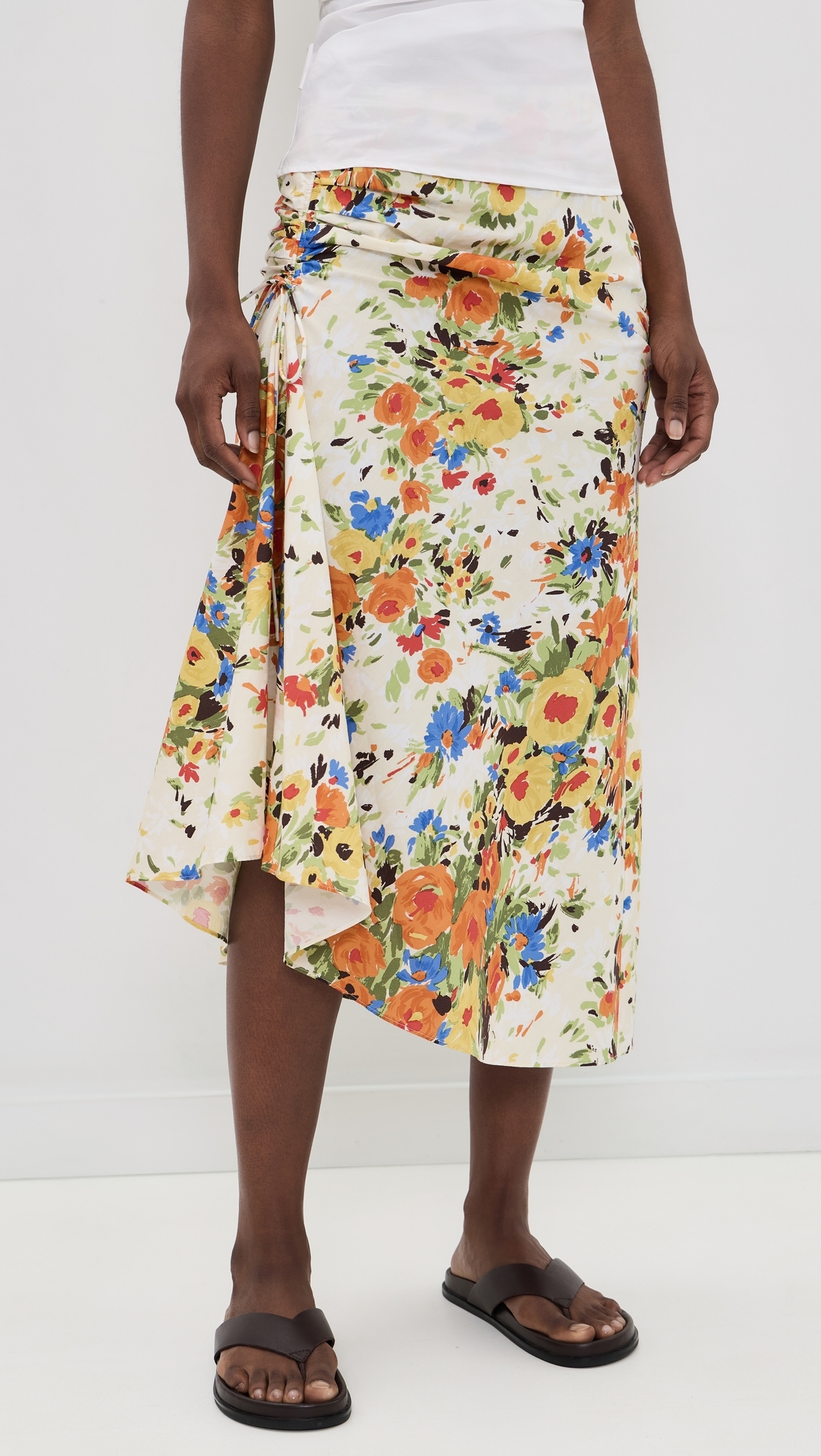 A. L.C. Naomi Skirt Butter/Poppy Multi