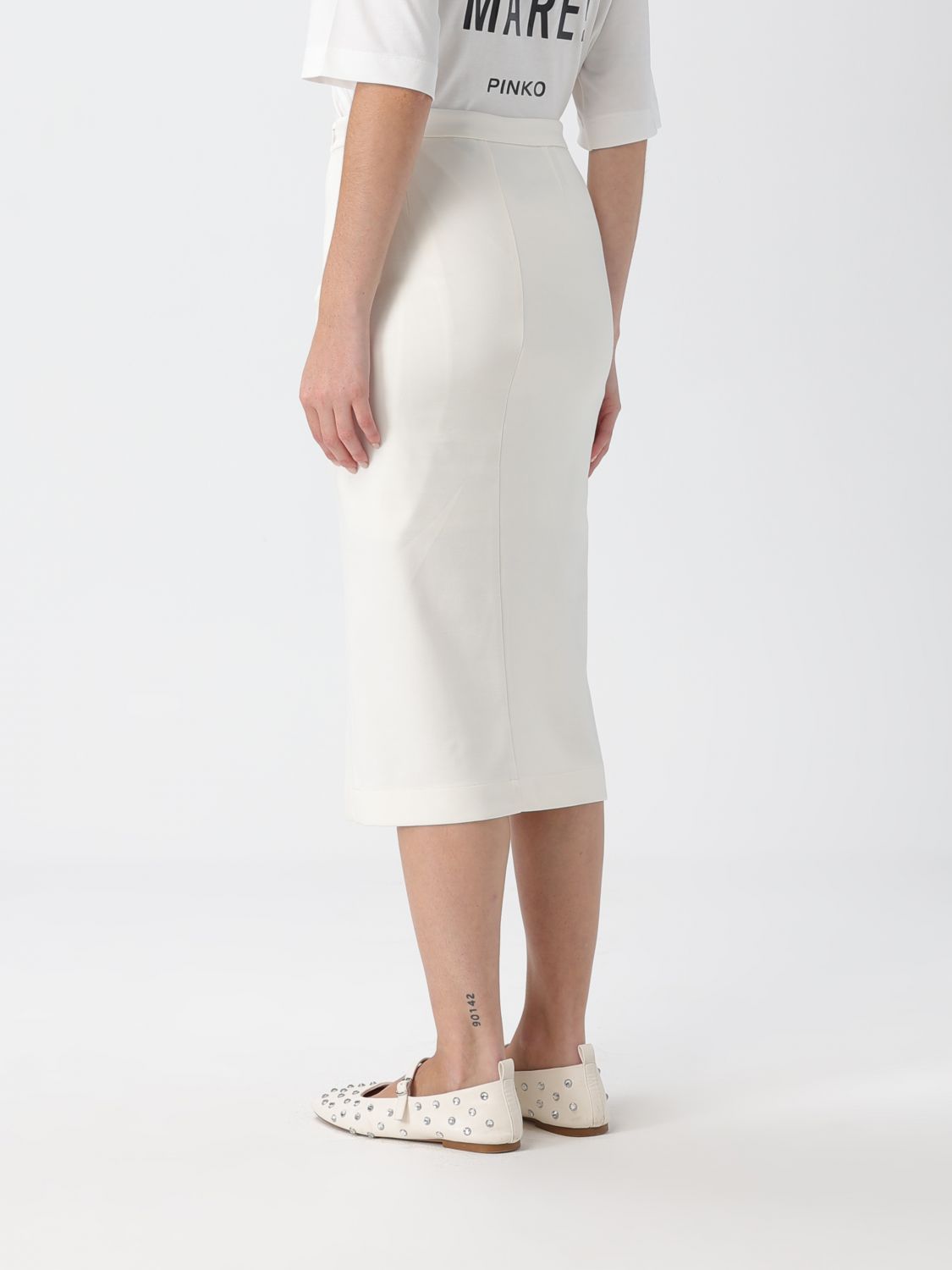Skirt Woman color White