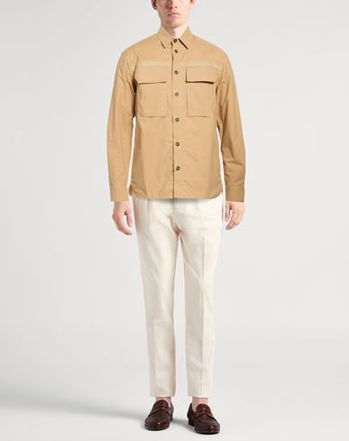 Man Shirt Sand Size 19 Cotton