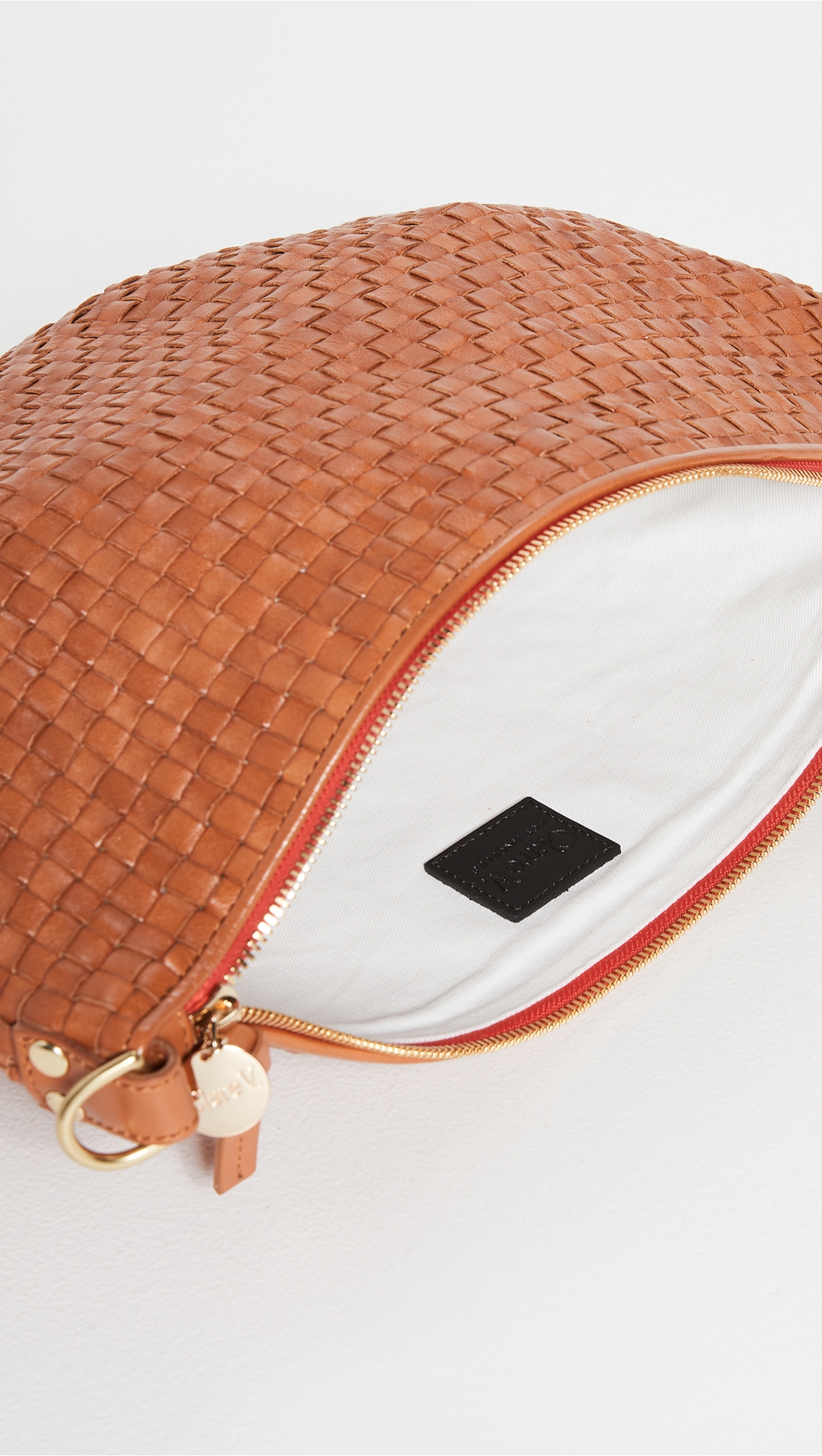Moyen Messenger Bag Natural Woven Checker One Size