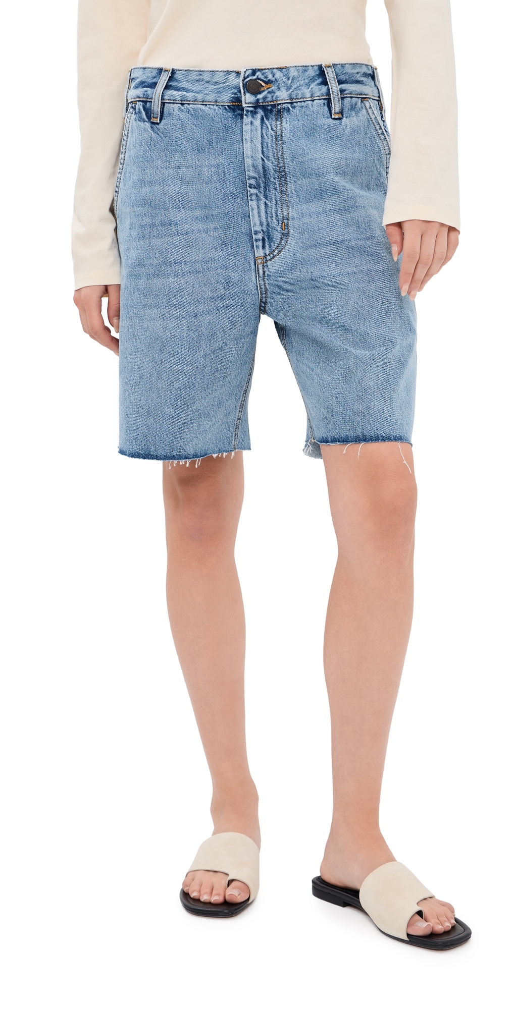Ellis Skate Shorts Vintage Light Blue
