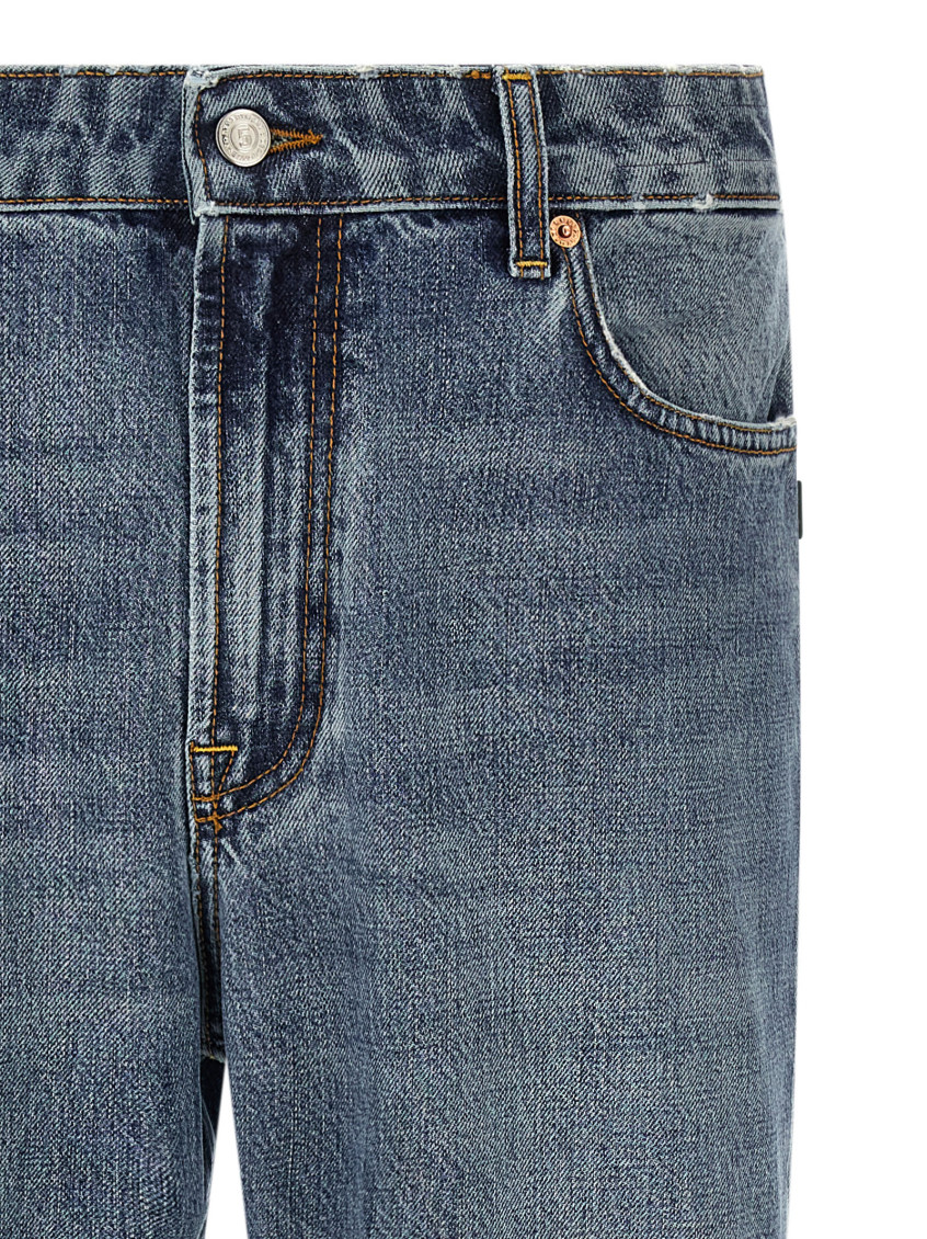Light Blue Mid Rise Jeans