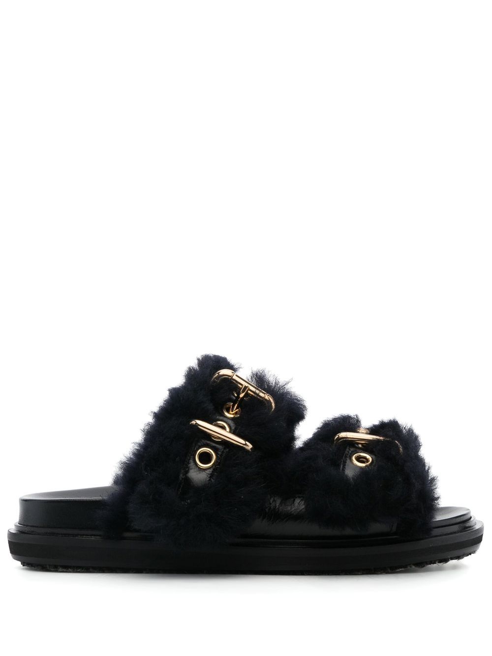Fussbett shearling slides - Black