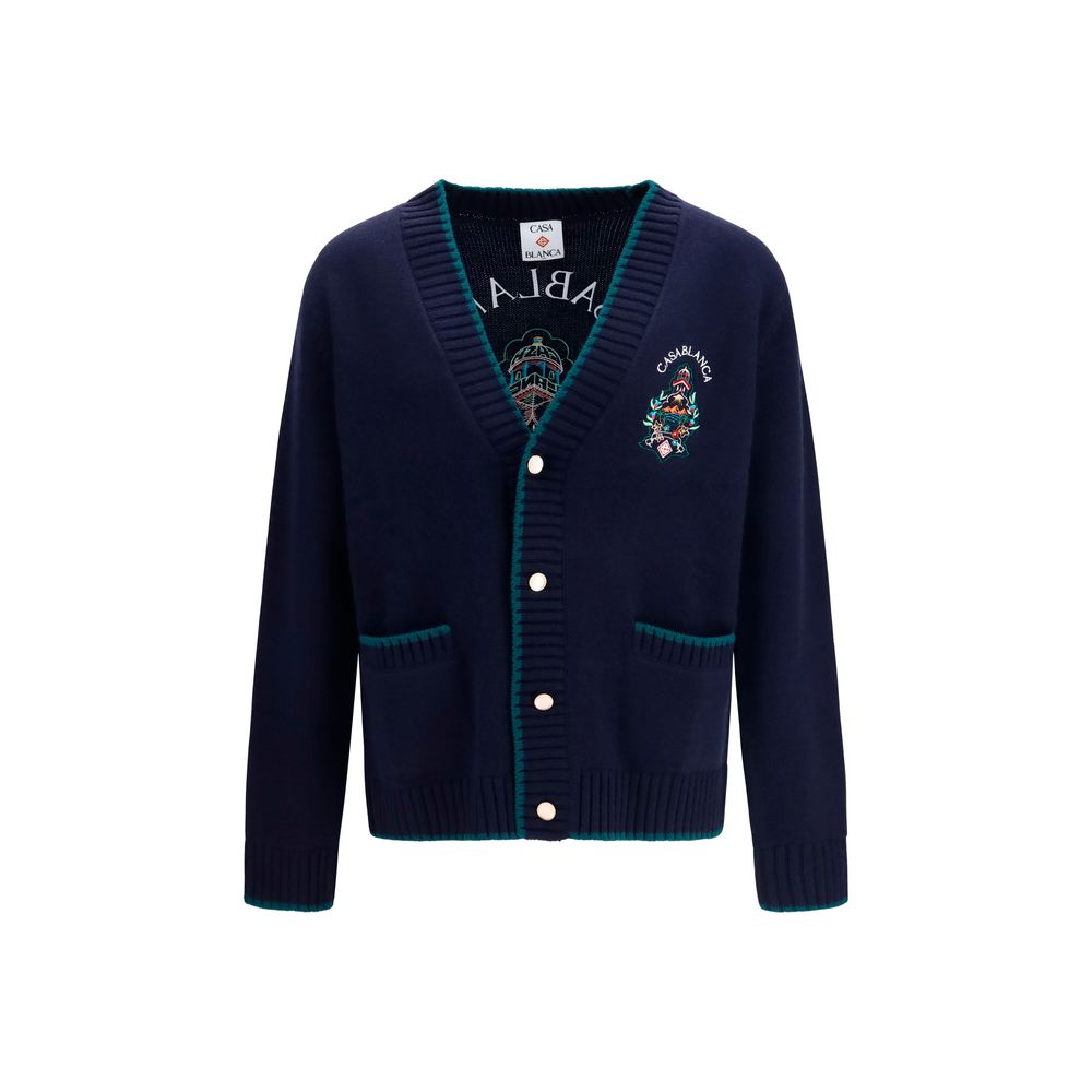 Hotel Aries Cardigan — Navy