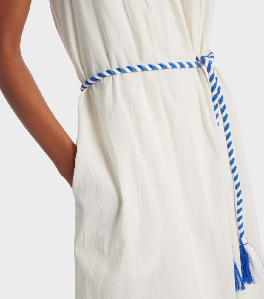 Juliette embroidered cotton midi dress