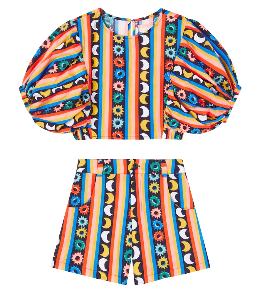 Fábula Listra Radiante top and shorts set