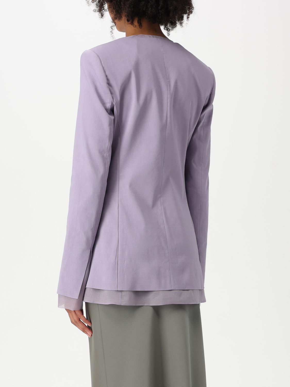 Blazer Woman color Brown