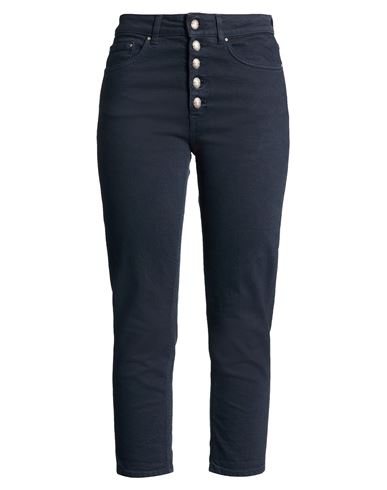 Woman Jeans Midnight blue Size 25 Cotton, Elastane